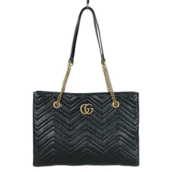 Gucci Handbags - Gucci GG Marmont Tote Bag Black